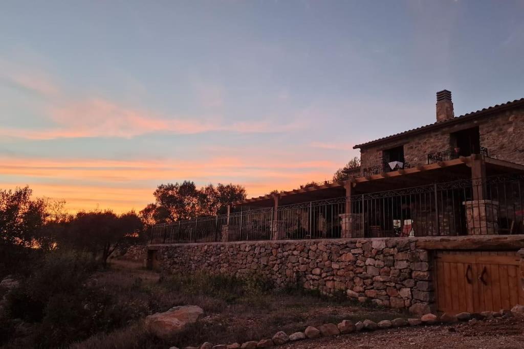 La Cueva De Miravet - Villa De Lujo En La Cima De La Montana Con Vistas Al Mar Cabanes  Exteriör bild
