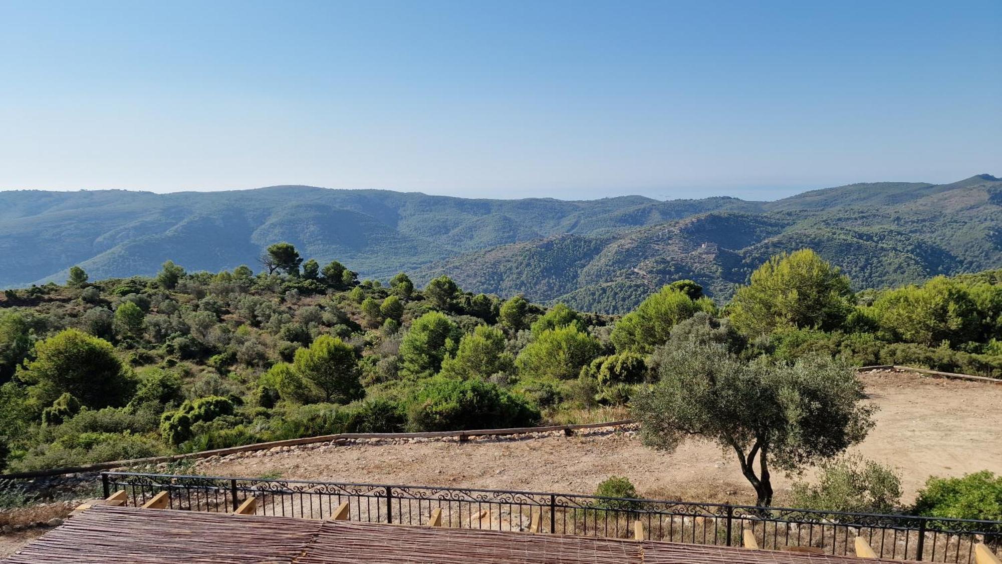 La Cueva De Miravet - Villa De Lujo En La Cima De La Montana Con Vistas Al Mar Cabanes  Exteriör bild