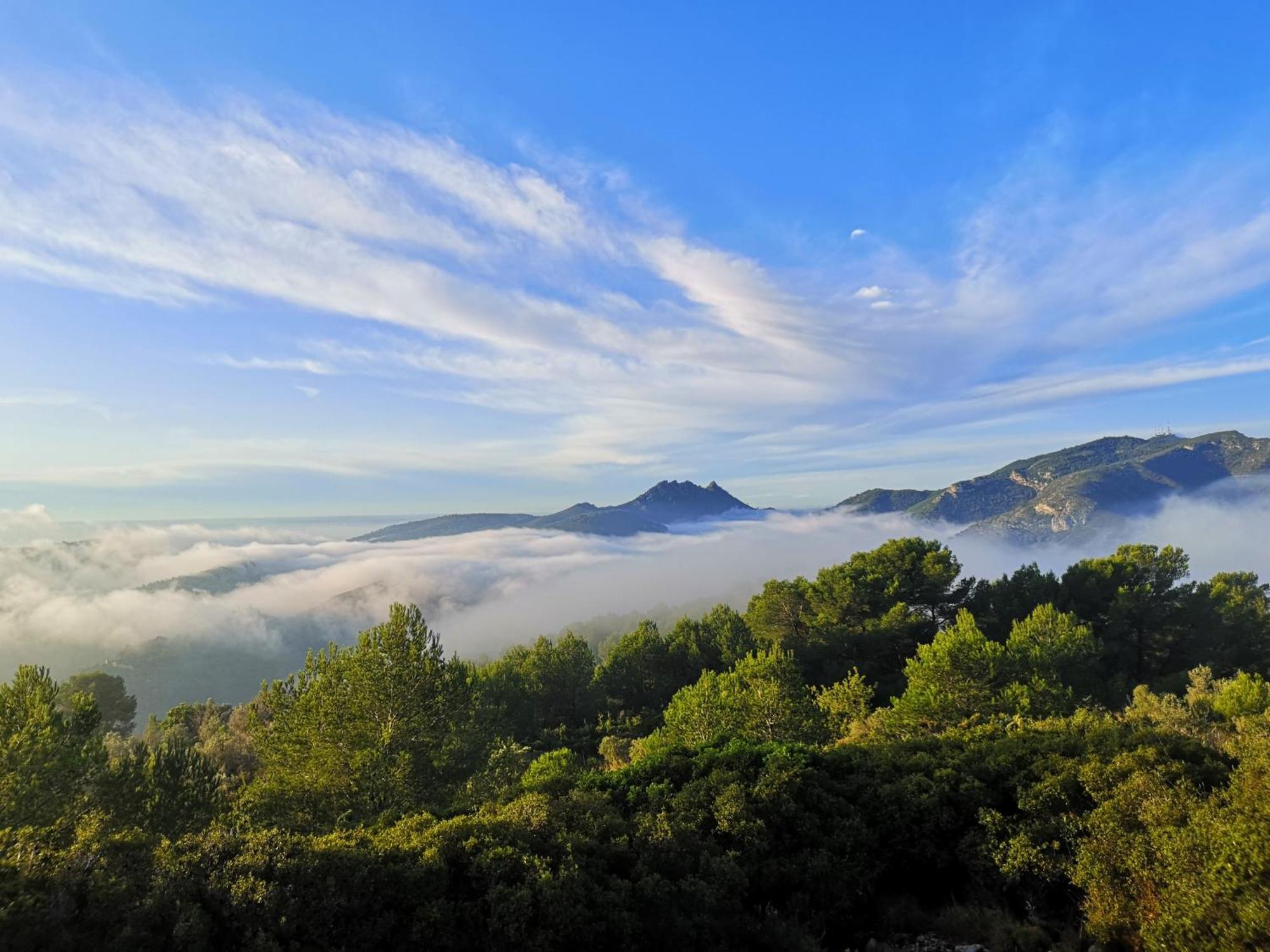La Cueva De Miravet - Villa De Lujo En La Cima De La Montana Con Vistas Al Mar Cabanes  Exteriör bild