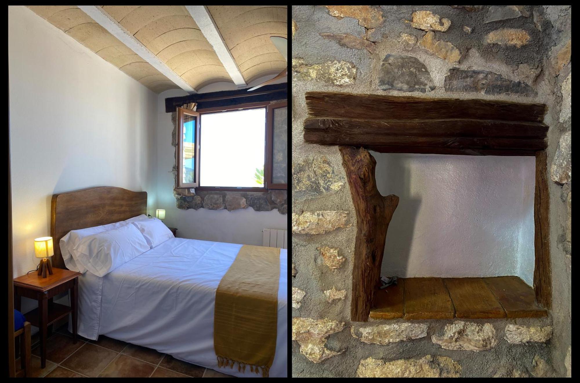 La Cueva De Miravet - Villa De Lujo En La Cima De La Montana Con Vistas Al Mar Cabanes  Exteriör bild