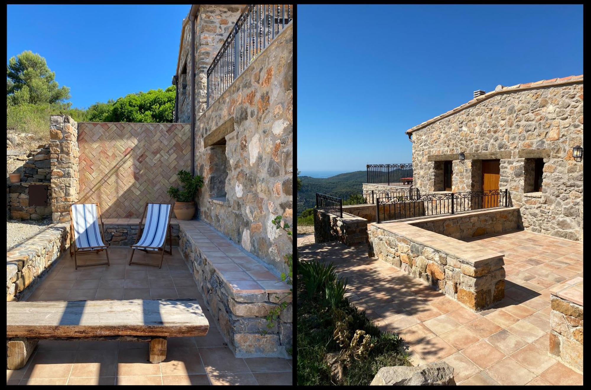 La Cueva De Miravet - Villa De Lujo En La Cima De La Montana Con Vistas Al Mar Cabanes  Exteriör bild