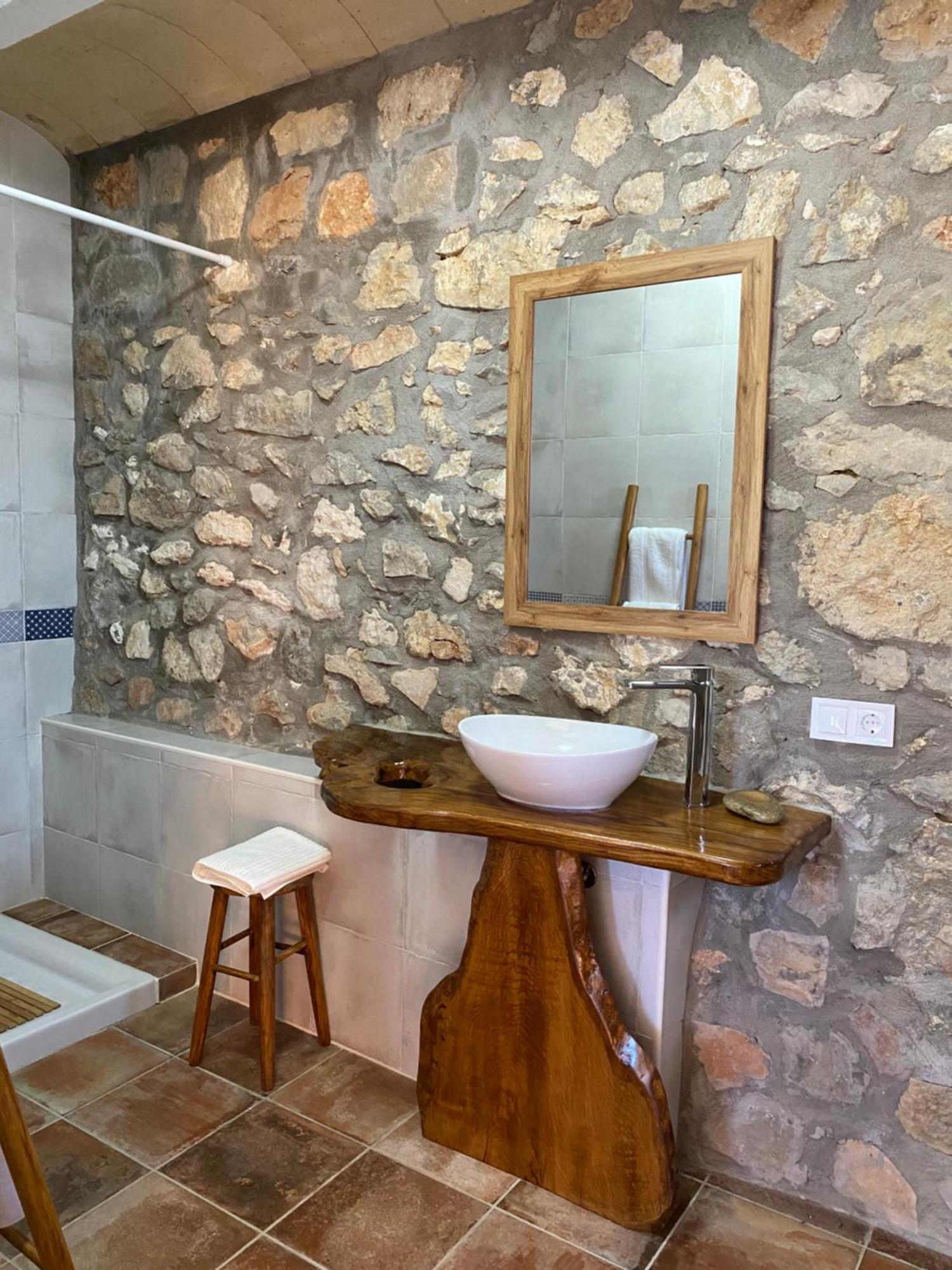 La Cueva De Miravet - Villa De Lujo En La Cima De La Montana Con Vistas Al Mar Cabanes  Exteriör bild