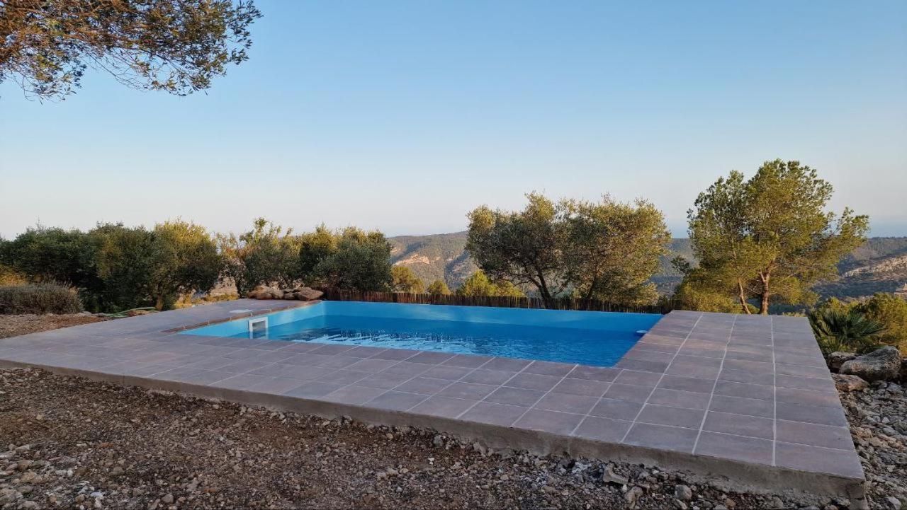 La Cueva De Miravet - Villa De Lujo En La Cima De La Montana Con Vistas Al Mar Cabanes  Exteriör bild